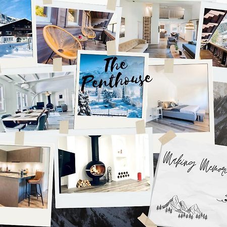 Unique Penthouse With Gallery And Mountain View Kandersteg Luaran gambar